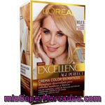 Excellence Age Perfect Tinte Rubio Muy Claro Radiante Nº 10.13 Crema Color En Matices Caja 1 Unidad Para Cabellos Maduros Y Blancos