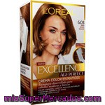 Excellence Age Perfect Tinte Rubio Oscuro Radiante Nº 6.03 Crema Color En Matices Caja 1 Unidad Para Cabellos Maduros Y Blancos