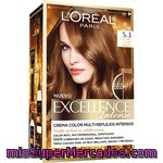 Excellence Intense Tinte Castaño Claro Dorado Nº 5.3 Caja 1 Unidad Crema Color Multi-reflejos Intensos