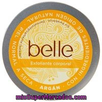 Exfoliante Corporal De Argán Piel Seca Belle, Tarro 200 Ml