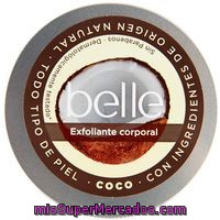 Exfoliante Corporal De Coco Piel Normal Belle, Tarro 200 Ml