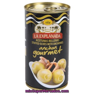 Explanada Aceituna Rell Anchoa Lata 150gr