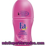 Fa Desodorante Roll-on Pink Pasion Fragancia Floral 48h Envase 50 Ml