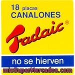 Fadaic Canelones 18 Placas Caja 80 G