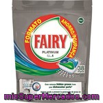 Fairy Detergente Lavavajillas Platinum Todo En 1 Envase 38 Pastillas