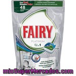 Fairy Detergente Lavavajillas Platinum Todo En 1 Original Envase 48 Pastillas