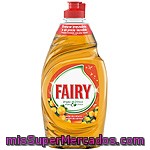 Fairy Limpio & Fresco Lavavajillas A Mano Concentrado Jardín De Cítricos Botella 383 Ml