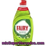 Fairy Limpio & Fresco Lavavajillas A Mano Concentrado Manzanas Del Campo Botella 383 Ml