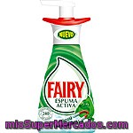 Fairy Ultra Lavavajillas A Mano Concentrado Espuma Activa Dosificador 375 Ml