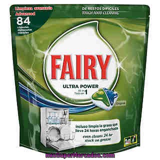 Fairy Ultra Power Detergente Lavavajillas Todo En 1 Original Envase 84 Pastillas