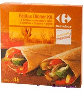 Fajita Dinner Kit Carrefour 525 G.