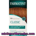 Farmatint Classic Coloración Permanente De Alta Tolerancia Color 5d Castaño Claro Dorado Caja 1 Unidad