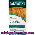 Farmatint Classic Coloración Permanente De Alta Tolerancia Color 7d Rubio Dorado Caja 1 Unidad