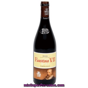 Fasutino Vii Vino Tinto Cvc Do Rioja Botella 75 Cl