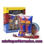 Fcbarcelona Kit De Viaje Infantil Baño + Bucal 1u (ver Contenido En La Descripción Ampliada)