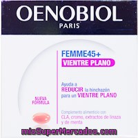 Femme 45 + Vientre Plano En Cápsulas Oenobiol, Caja 60 Unid.