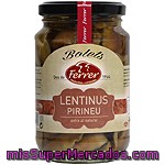 Ferrer Bolets Letinus Pirineu Frasco 200 G Neto Escurrido