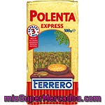 Ferrero Harina De Maíz Para Polenta Express Precocida Paquete 500 G