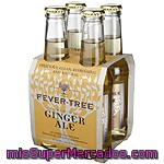 Fever Tree Premium Ginger Ale Tónica Pack 4 Botellas 20 Cl