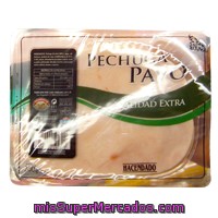 Fiambre Pechuga Pollo Calidad Extra Lonchas, Hacendado, Paquete 200 G