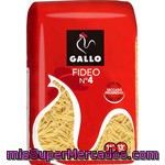 Fideo Nº 4 Gallo, Paquete 500 G