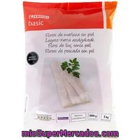 Filete De Merluza Sin Piel Eroski Basic, Bolsa 1 Kg