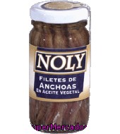 Filetes De Anchoa En Aceite Vegetal Noly 100 G.