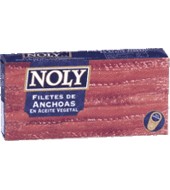 Filetes De Anchoa En Aceite Vegetal Noly 45 Gramos