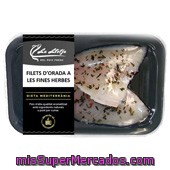 Filetes De
            Dorada A Las Finas Hierbas 200 Grs