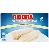 Filetes De Melva En Aceite De Girasol Ribeira 80 G.