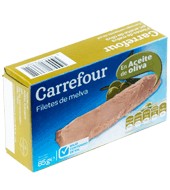 Filetes De Melva En Aceite De Oliva Bajo En Sal Carrefour 85 G.