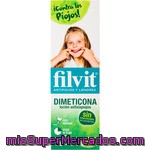 Filvit Loción Antipiojos Y Liendres Con Dimeticona Sin Insecticidas Ni Parabenos Frasco 125 Ml