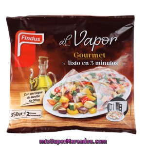 Findus Al Vapor Selección Verduras Goumert 350g