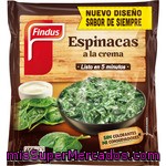 Findus Espinacas A La Crema Tradicionales Para Microondas Y Sartén 2 Raciones Bolsa 450 G