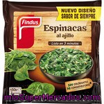 Findus Tradicionales Espinacas Al Ajillo 2 Raciones Bolsa 450 G