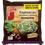 Findus Tradicionales Espinacas Con Pasas Y Piñones 2 Raciones Bolsa 400 G