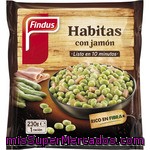 Findus Tradicionales Habitas Con Jamón Bolsa 230 G