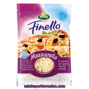 Finello Queso Rallado Mozzarella Bolsa 150 G