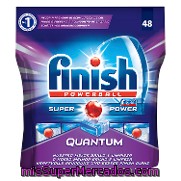 Finish Calgonit Detergente Lavavajillas Super Powel Quantum Bolsa 48 Pastillas