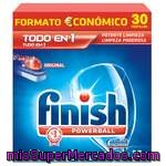 Finish Detergente Lavavajillas Todo En 1 30 Pastillas