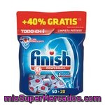 Finish Detergente Lavavajillas Todo En 1 75 Pastillas