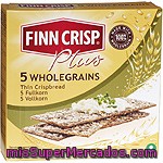 Finn Crisp Crackers De 5 Cereales Integrales Envase 190 G