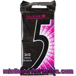 Five 5 Celsius Pack 2x12 Chicles Sin Azúcar Envase 62 G