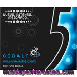Five 5 Cobalt Menta Refrescante 12 Chicles Sin Azúcar Envase 31