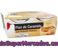 Flan De Caramelo Auchan Pack 4 Unidades De 100 Gramos