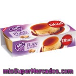 Flan De Huevo Sin Lactosa Dhul Pack 2x110 G.