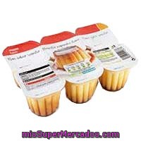 Flan De Vainilla Eroski Basic, Pack 6x100 G