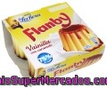 Flan Vainilla Flamby La Lechera Pack 4 Unidades De 100 Gramos