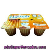 Flan Vainilla, Hacendado, Pack 6 X 100 G - 600 G