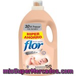 Flor Suavizante Concentrado Talco Formato Ahorro Xxl Botella 156 Dosis